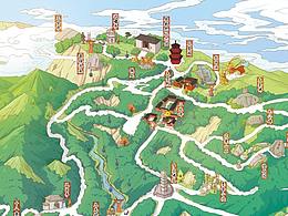 手绘地图