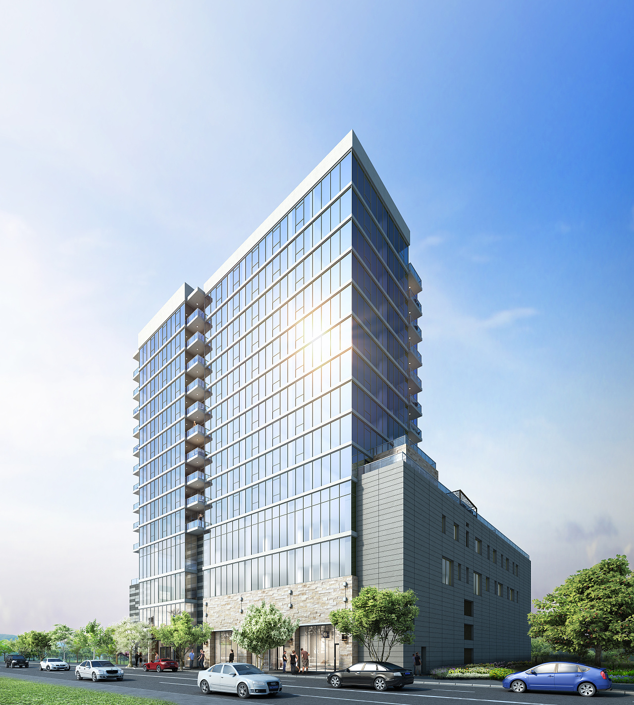 建筑室外效果图