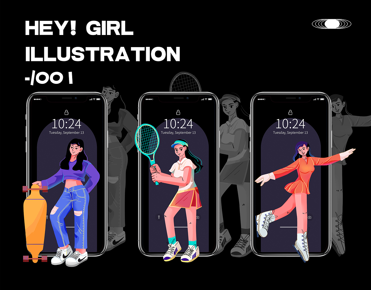 人物插画练习（图ZMjg5OTU5NzQ0） - 创作习作 - 站酷设计师哈咪耶果酱原创素材 - 站酷ZCOOL