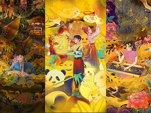 手工匠人插画练习合集一（潮州篇）