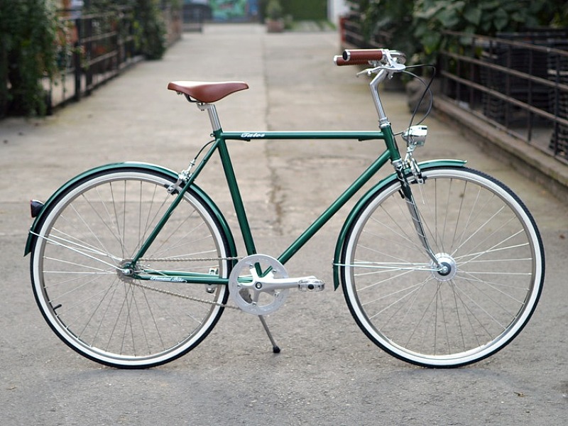 永久28弯梁自行车改装