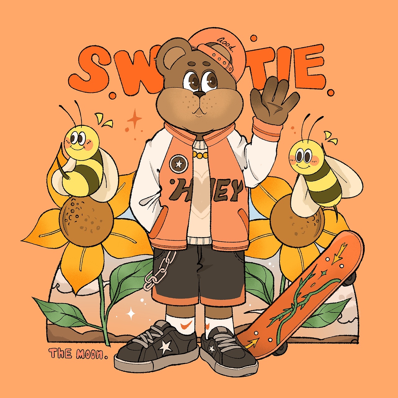 🐱🐰🐻🦖🌴夏日街头的它们（图ZMjg2MTI4ODQ4） - 艺术插画 - 站酷设计师DSSHU原创素材 - 站酷ZCOOL