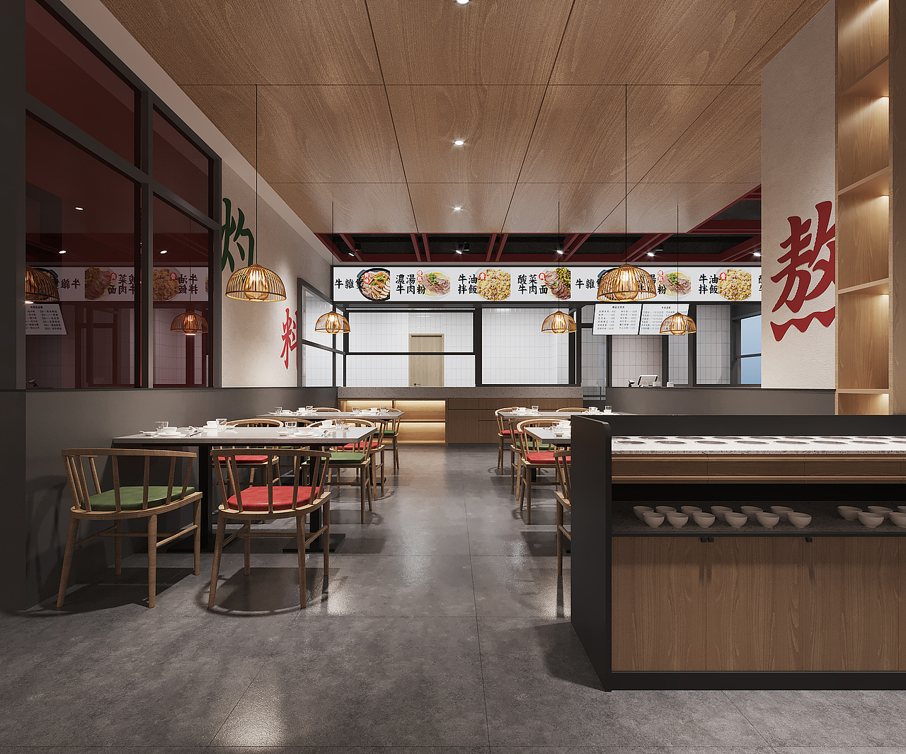 鴻源牛肉諸暨商場(chǎng)店設(shè)計(jì)（圖ZMjk0NjI1NDQ0） - 酒店餐飲設(shè)計(jì) - 站酷設(shè)計(jì)師小四月design原創(chuàng)素材 - 站酷ZCOOL