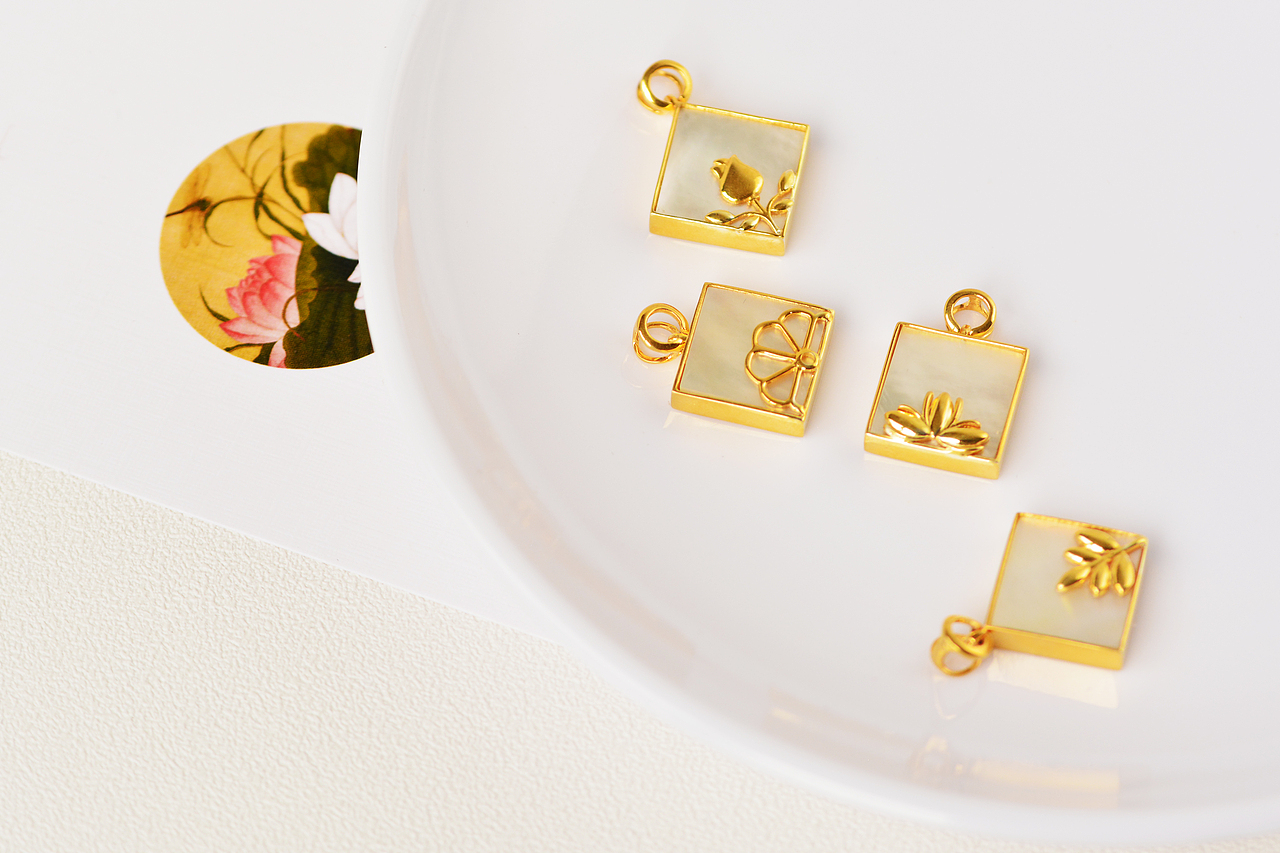 设计款|花间集吊坠