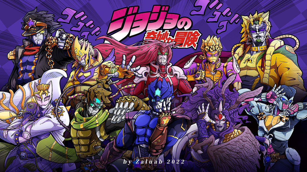 JOJOの特摄冒险（图ZMjk0MTc1MDEy） - 创作习作 - 站酷设计师Zaluba原创素材 - 站酷ZCOOL