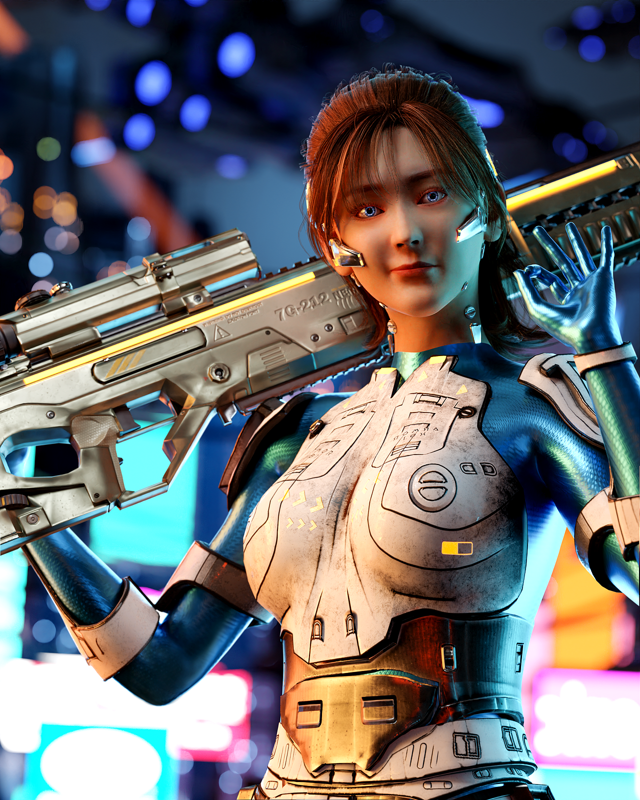 3D虚拟人IP一站式定制服务-虚拟人、角色、IP、元宇宙（图ZMjg3MTk2OTcy） - 人物/生物 - 站酷设计师一虹视觉设计原创素材 - 站酷ZCOOL