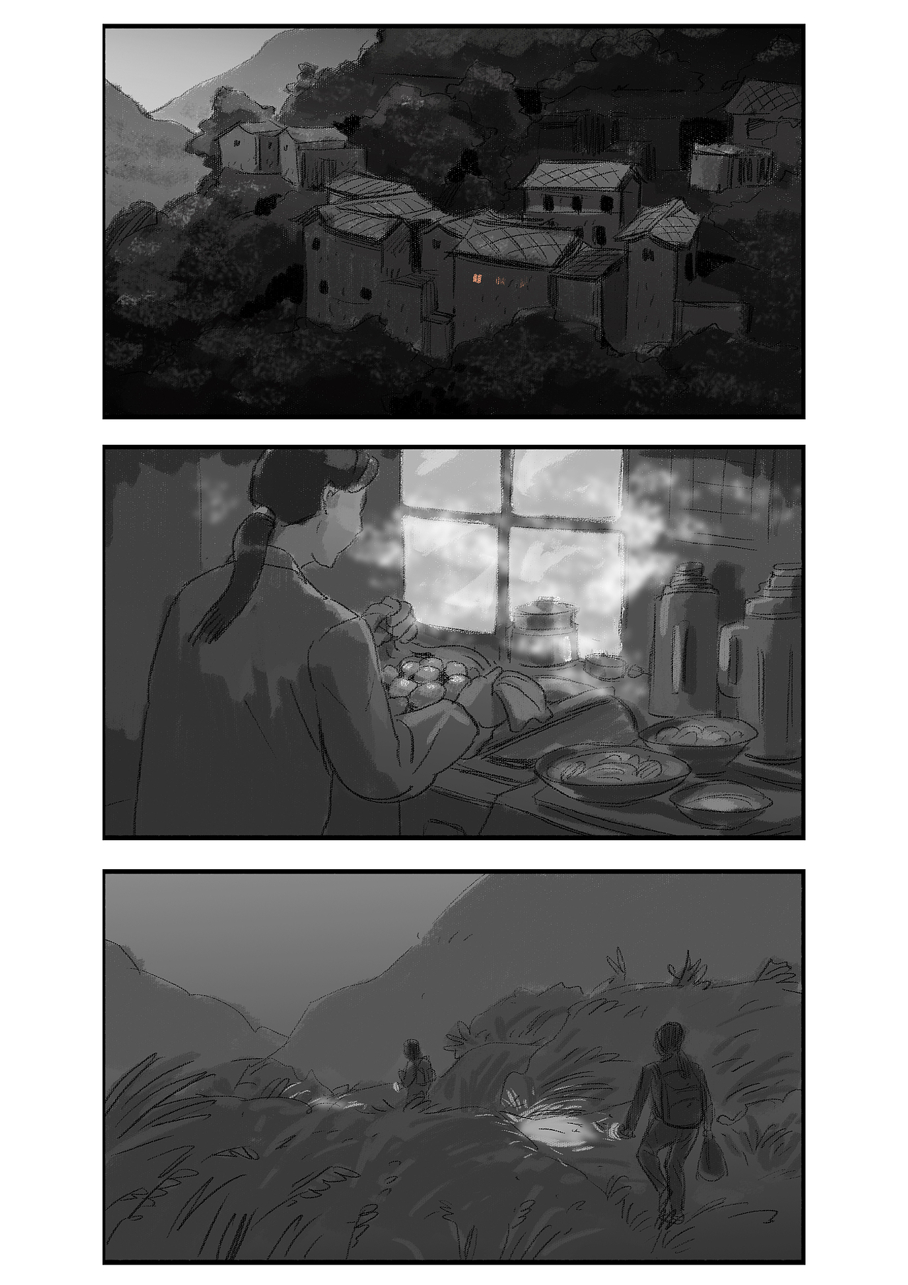 现实题材公益片分镜头