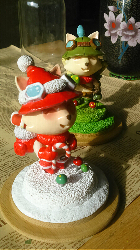 【狐狸制造】圣诞特别版！圣诞提莫参上！（图ZMjI5OTA5Njg=） - 手办/模玩 - 站酷设计师狐狸精小五原创素材 - 站酷ZCOOL