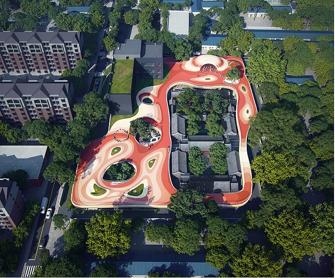 这所北京四合院幼儿园设计,非常独特的幼儿园设计