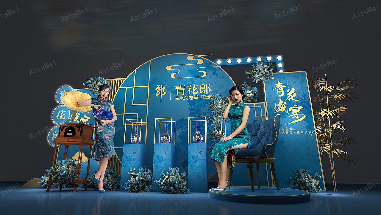 合影产品展示墙