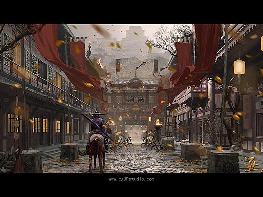 UP STUDIO 影视概念设计班第十期学生作品气氛图
