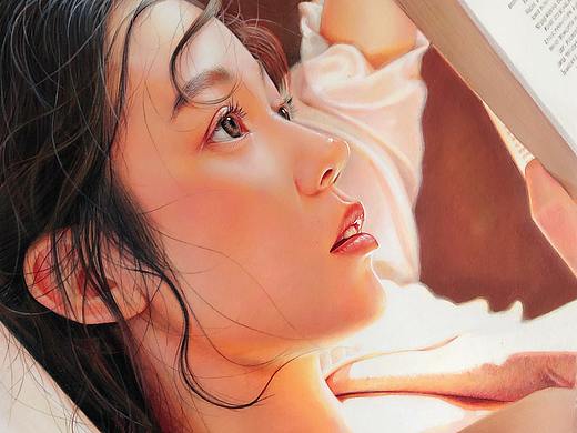 彩铅《小憩》
