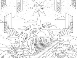 伊利 金典“花式有機(jī)生活”插畫(huà)