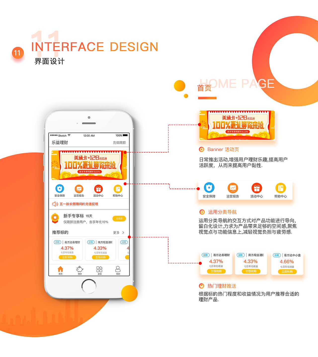 乐益投资理财APP(带AE和Principle动效）（图ZMTE0ODI1MDMy） - APP界面 - 站酷设计师DarrenHe原创素材 - 站酷ZCOOL