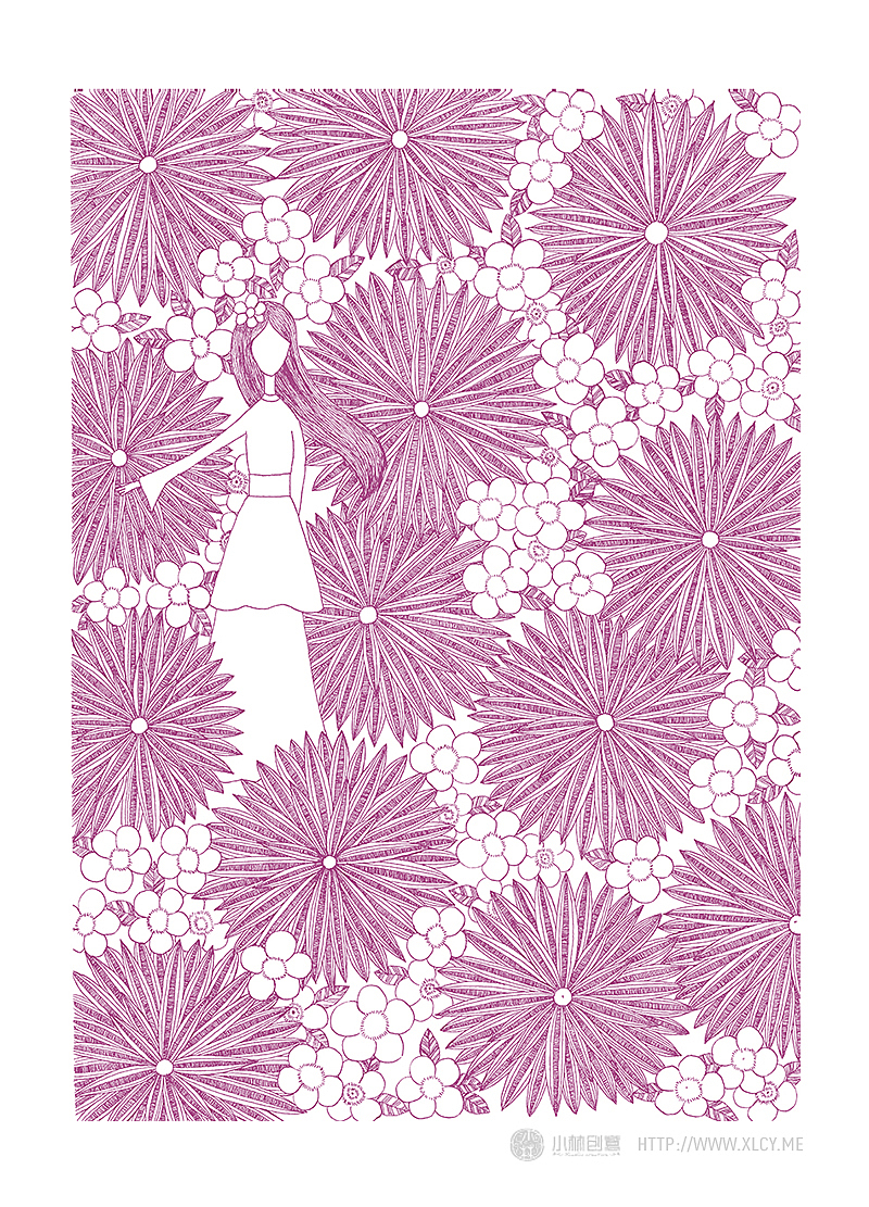 我的绚烂（图ZMTg3NzA5NzY=） - 商业插画 - 站酷设计师钟小林原创素材 - 站酷ZCOOL