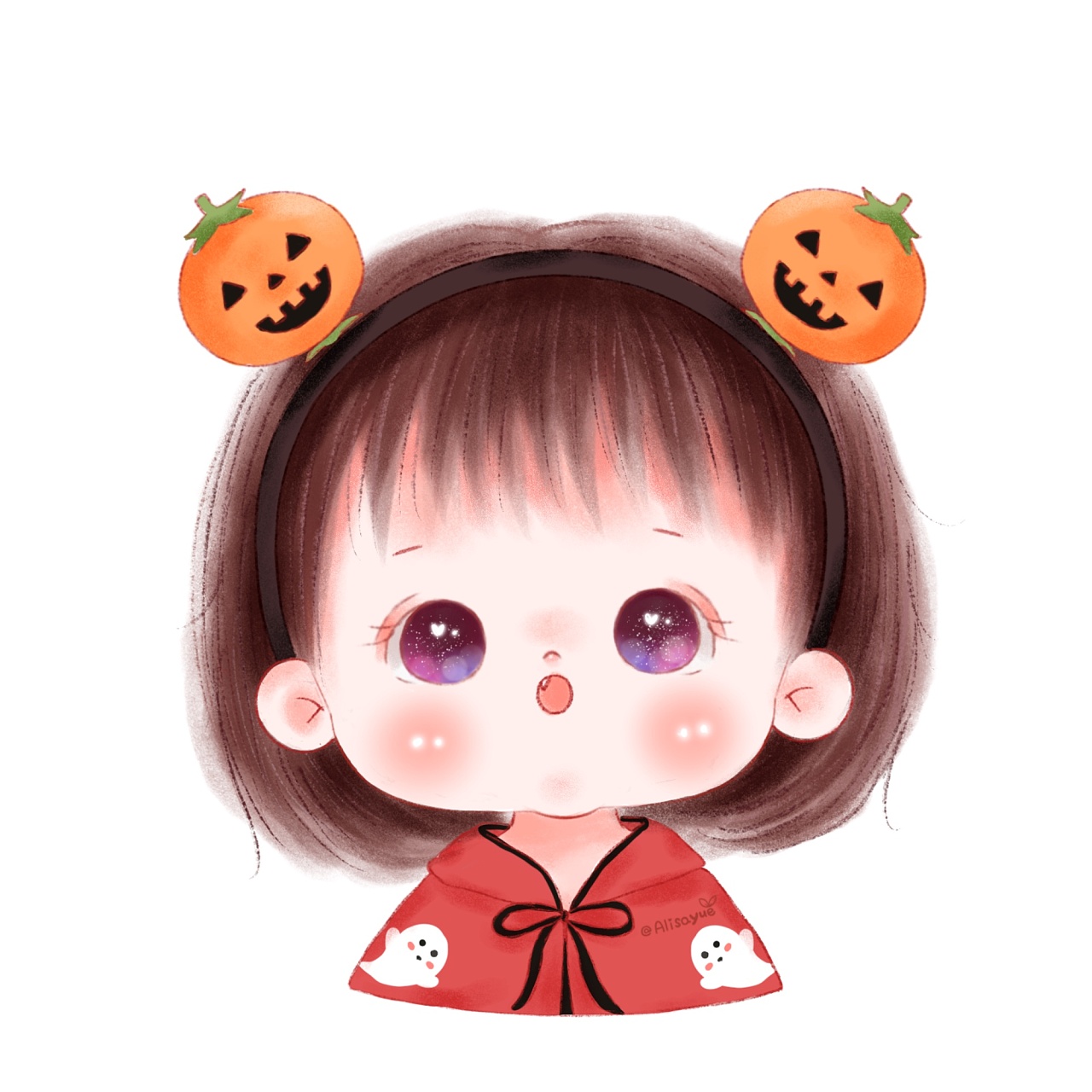 万圣节可爱萌宝头像