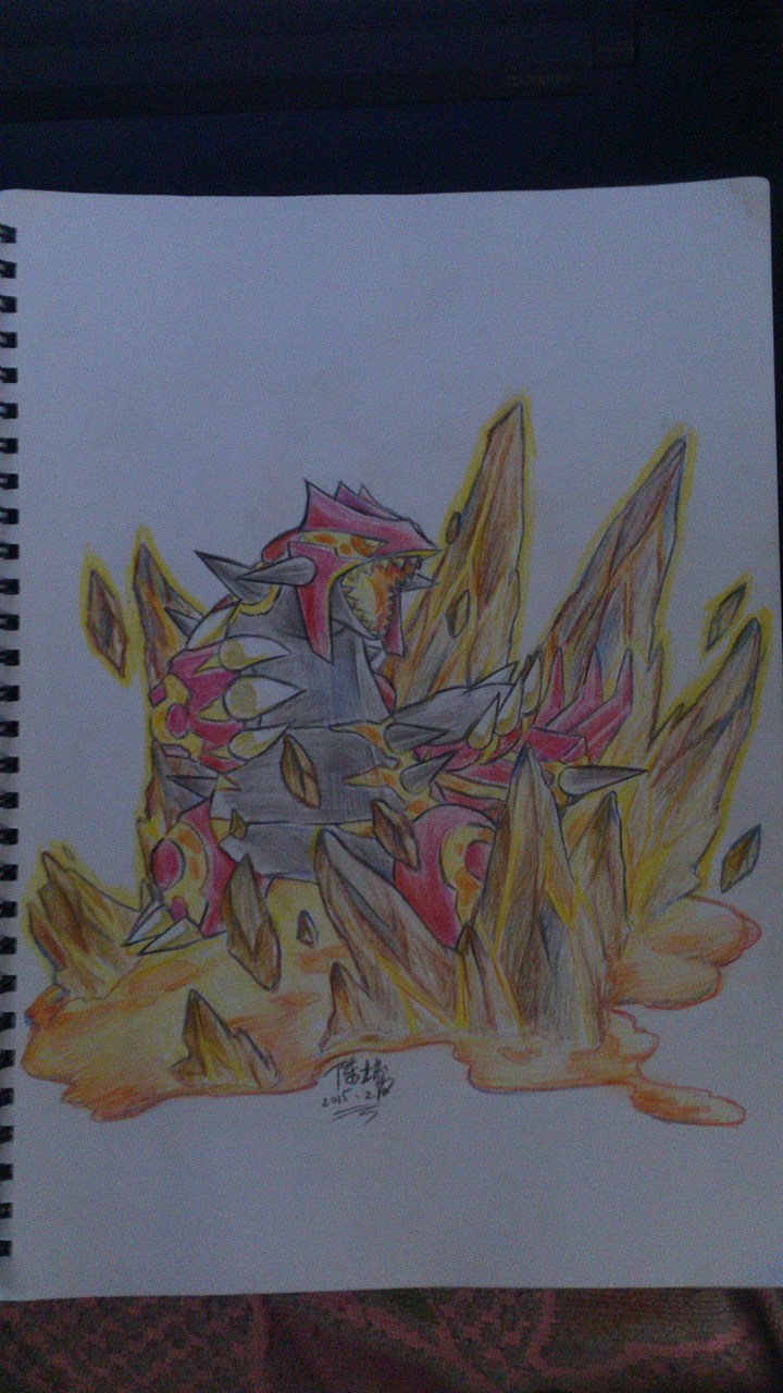 彩铅原始古拉顿