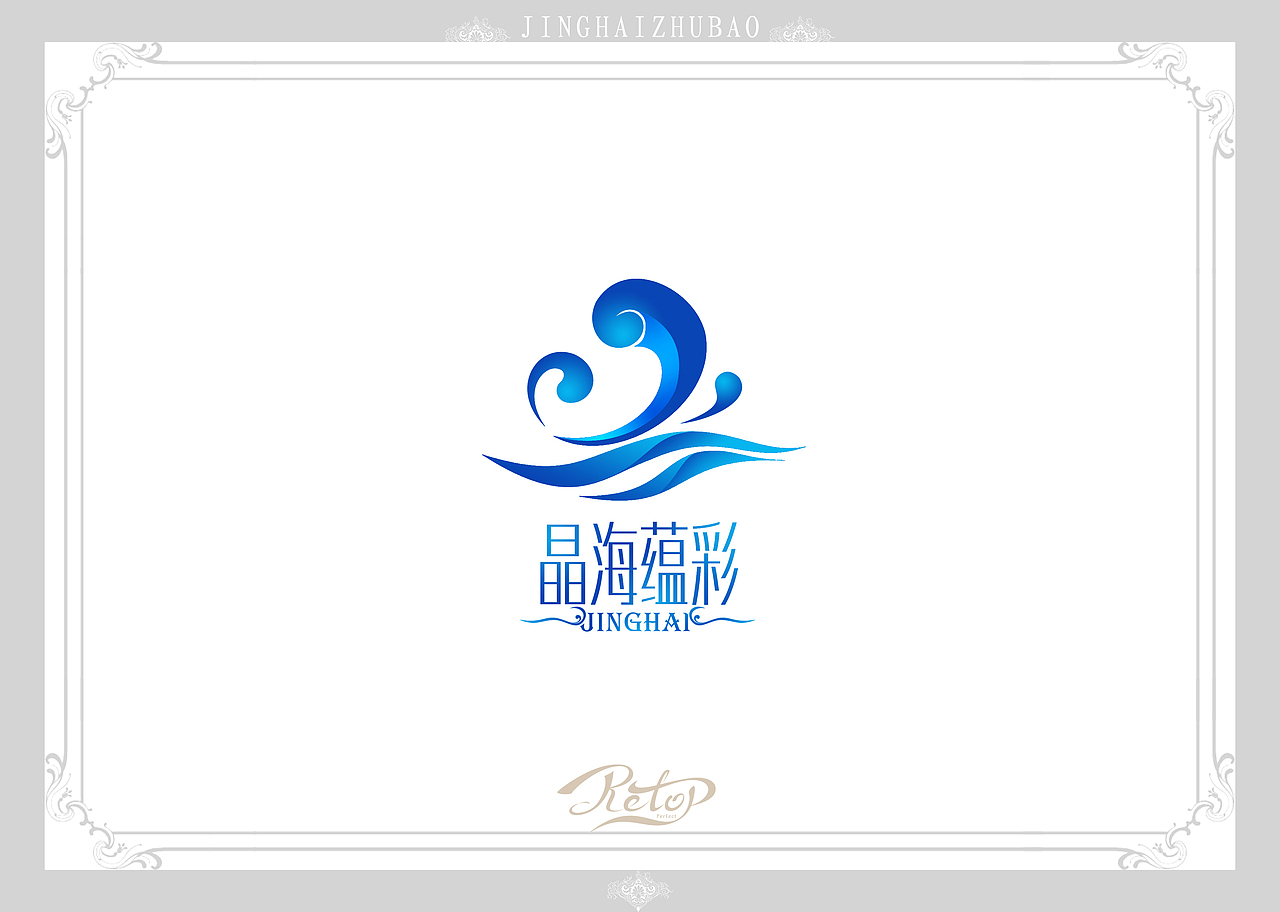 晶海韵彩珠宝公司的LOGO