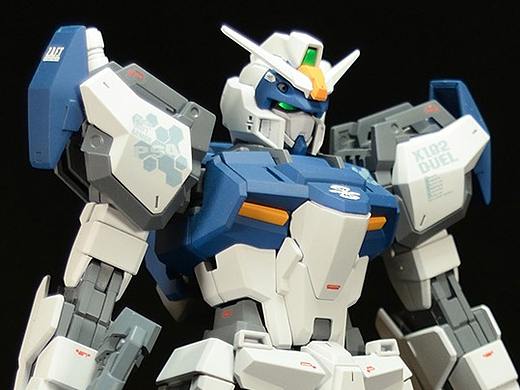 决斗 MG 少女风涂装