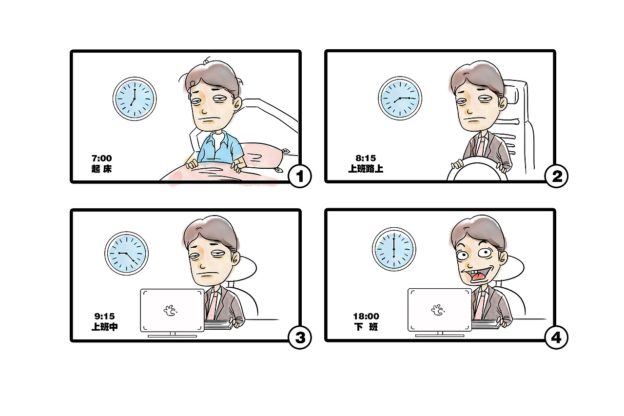 小漫画~客户部的人说看不懂就没给客户~~是不是真的只有我懂这么失败