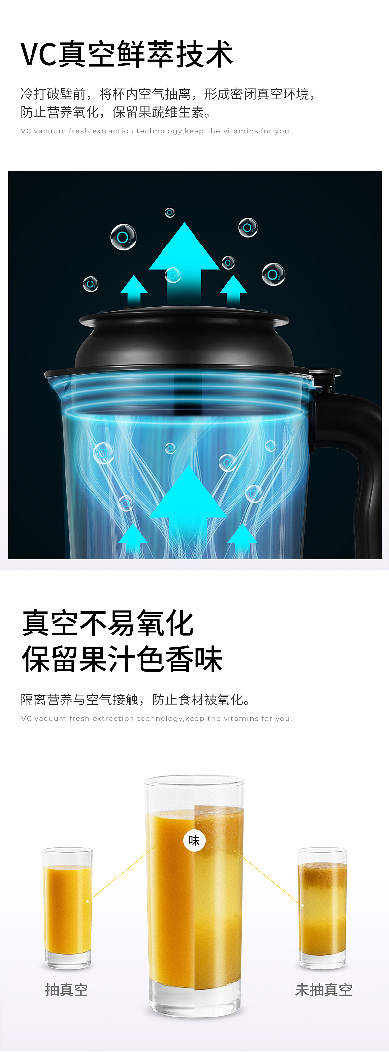 奥克斯破壁机详情页（图ZMTMyMTc4Mzg4） - 电商 - 站酷设计师安妮鱼原创素材 - 站酷ZCOOL