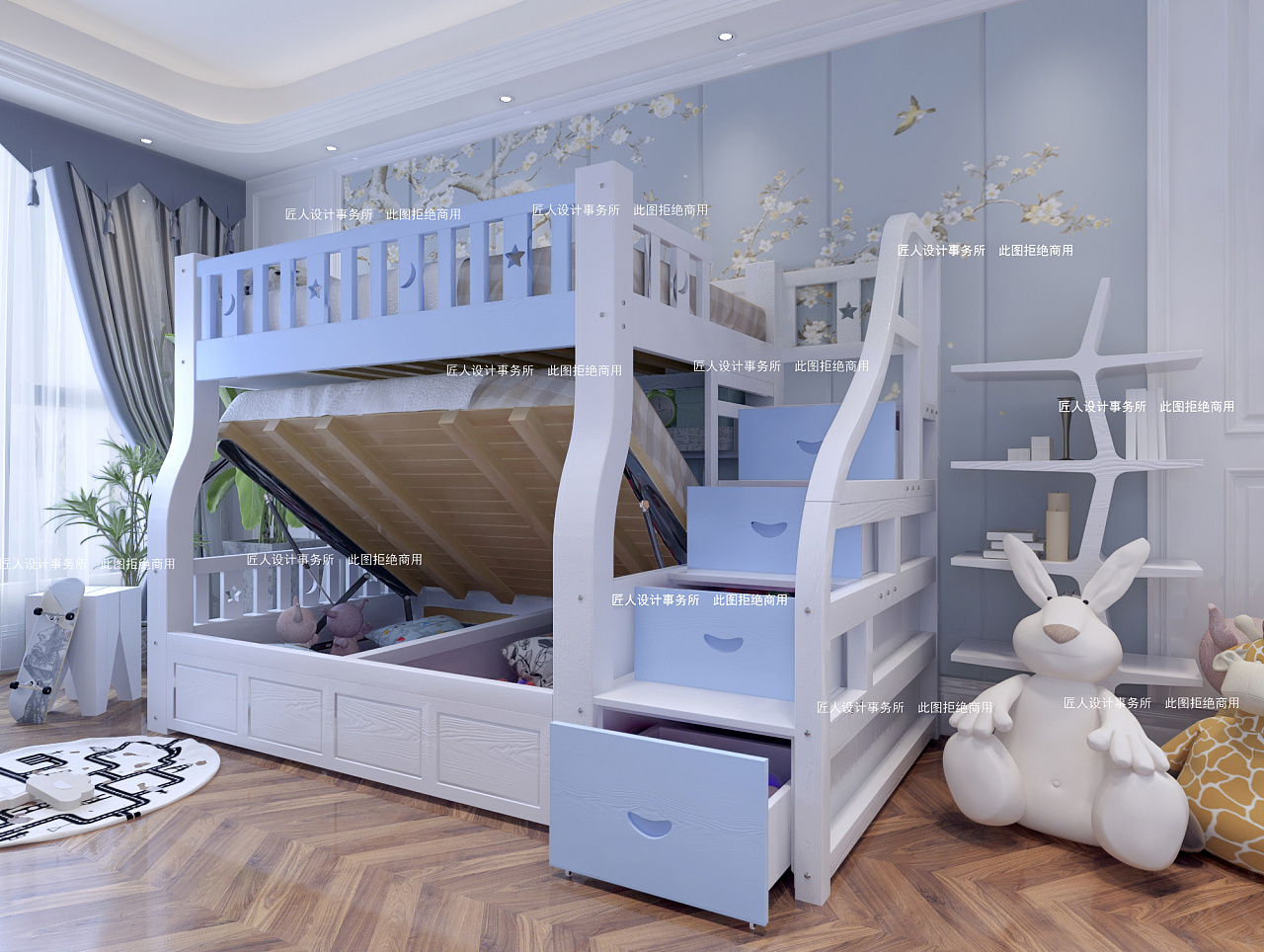 淘宝子母床|空间|家装设计|童年sir - 原创作品 - 站酷 (zcool)