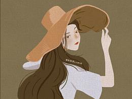 每日一畫 | 夏日少女