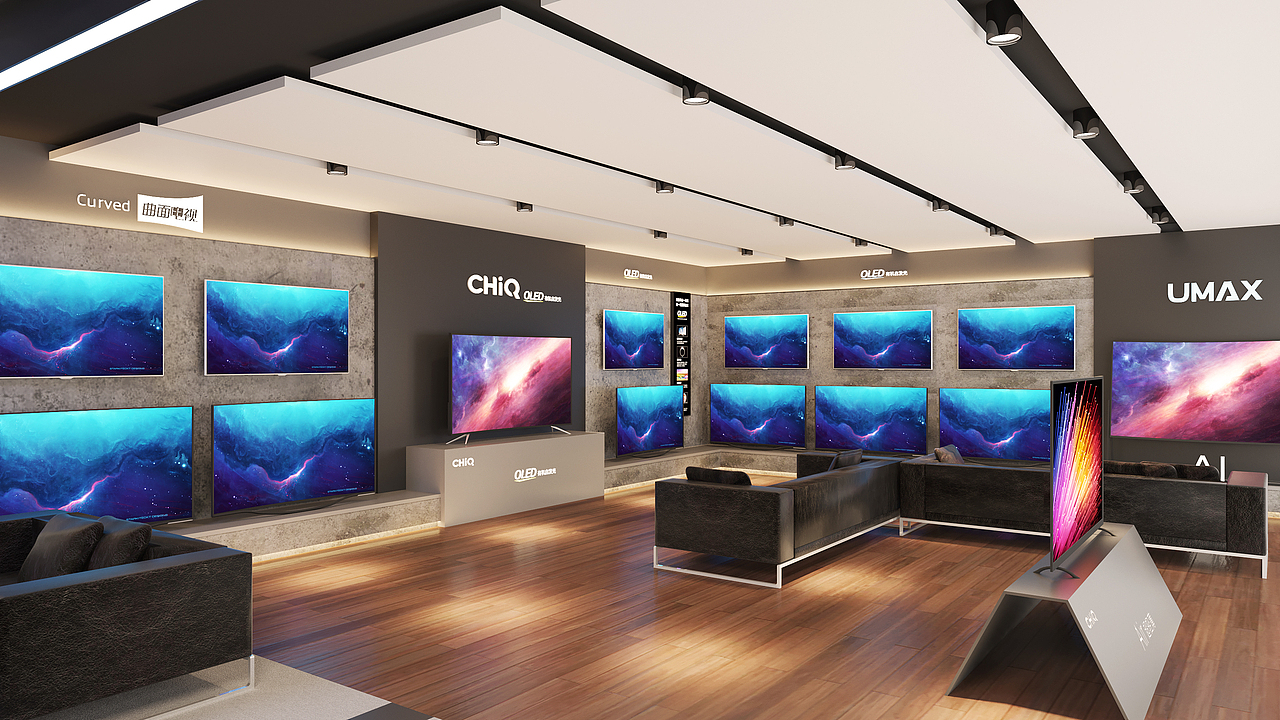 四川长虹电视展厅