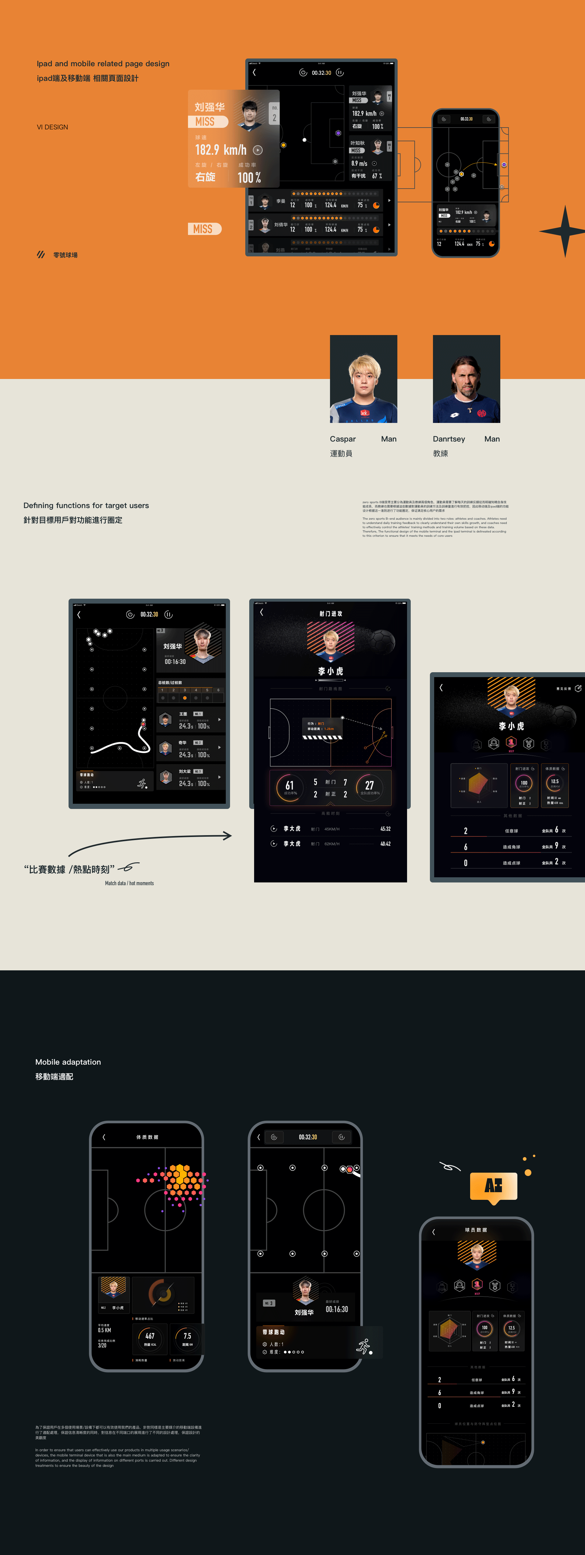 「zero sports」零號球場移動端/網頁端視覺革新（图ZMjQwODEwOTMy） - APP界面 - 站酷设计师CarrollSong原创素材 - 站酷ZCOOL