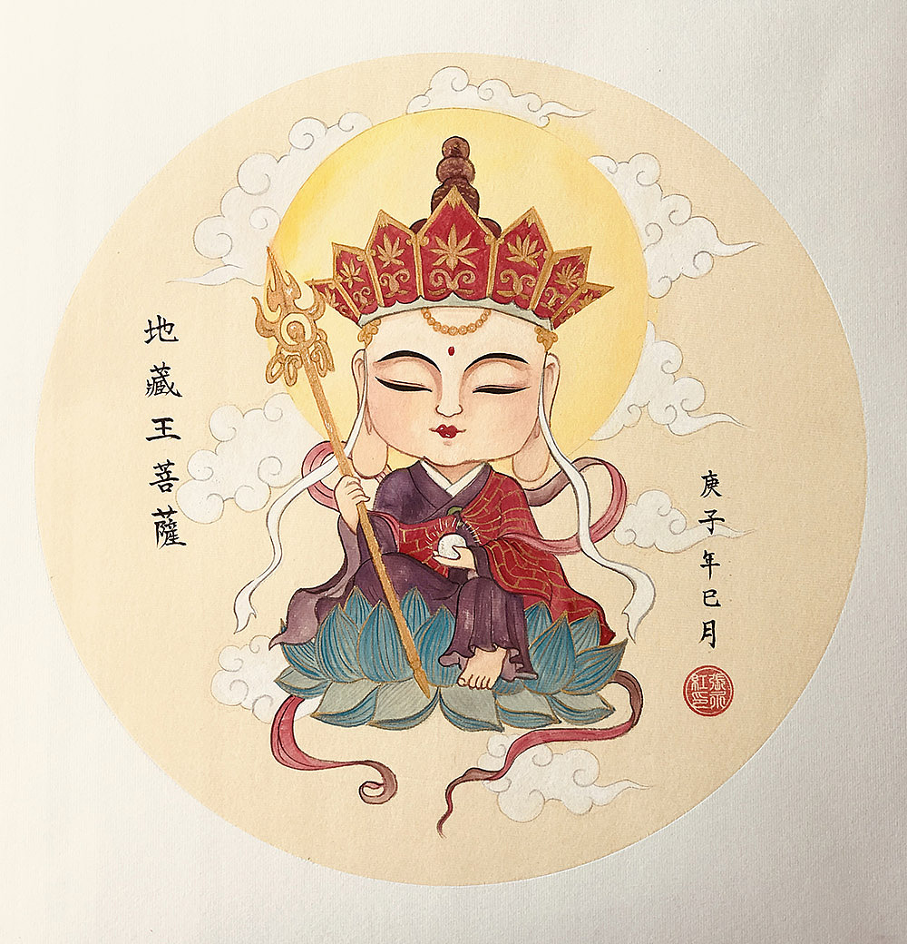 西游记人物谱q版西天