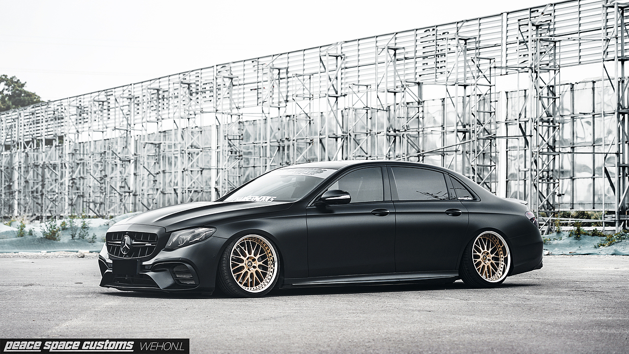 汽车摄影：奔驰E-Class & 大众CC