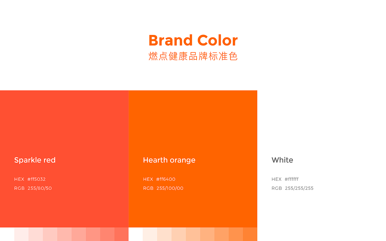 燃点健康品牌设计