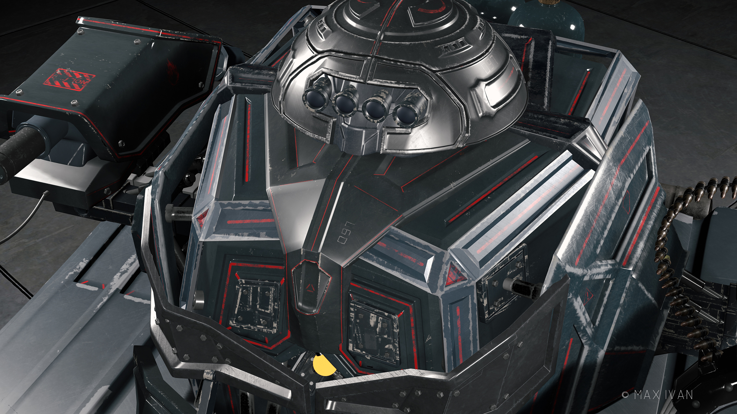 陆地机甲设计 tank-robot