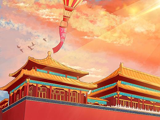 国庆创作