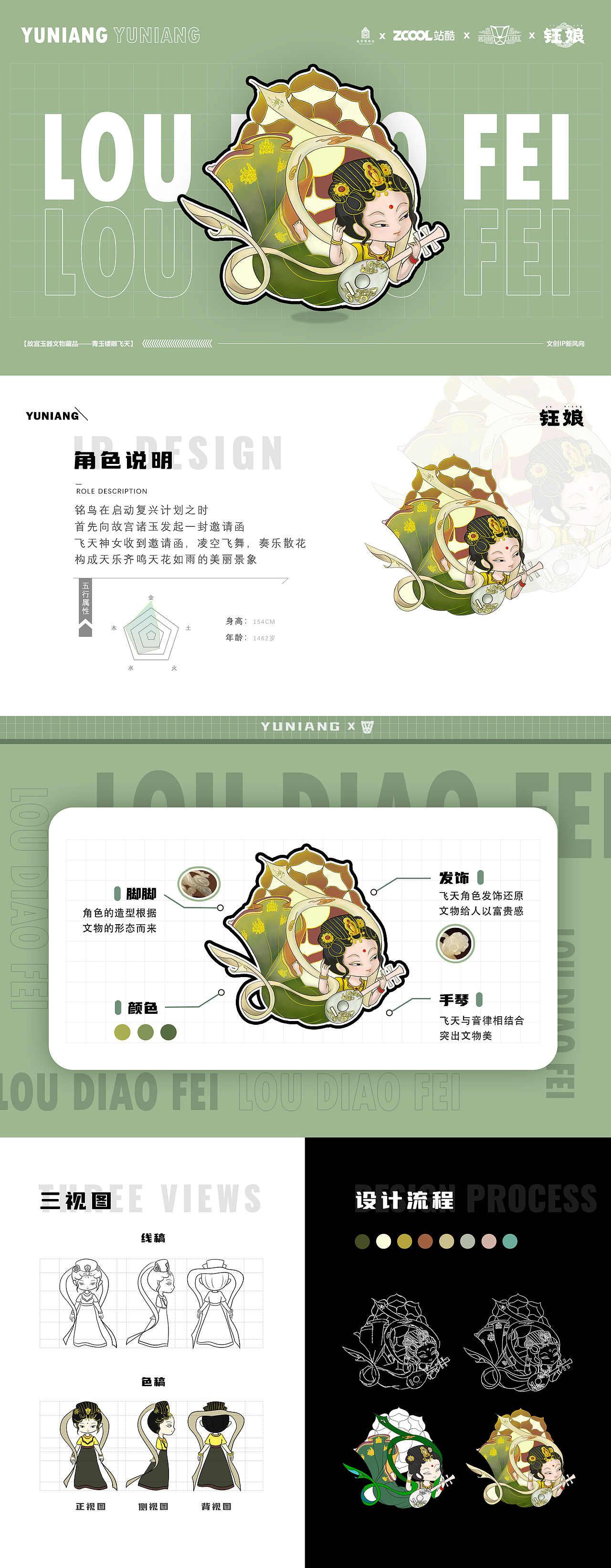 《钰娘》玉器文物IP设计（图ZMzA3MDkwNjc2） - 其他 - 站酷设计师肉夹馍哦原创素材 - 站酷ZCOOL