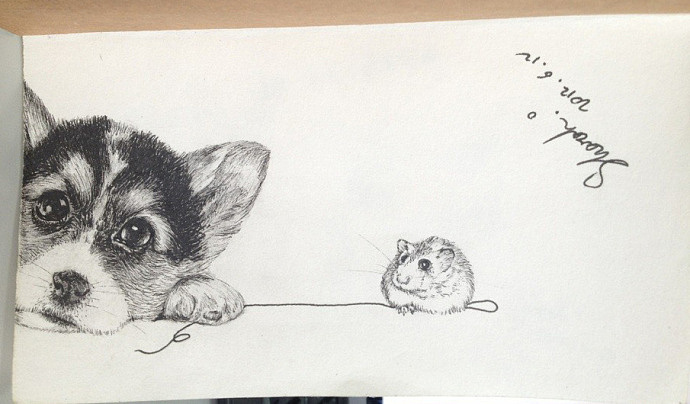 闲的蛋疼时候画的