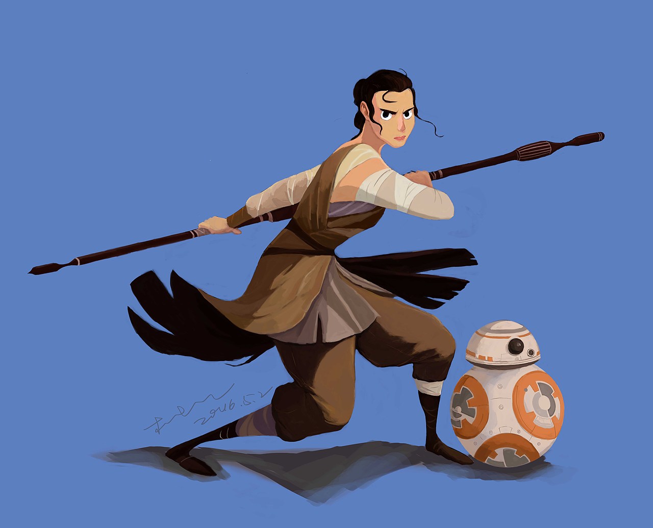 原力觉醒（图ZNTE2NzQyNjA=） - 商业插画 - 站酷设计师木思羊原创素材 - 站酷ZCOOL