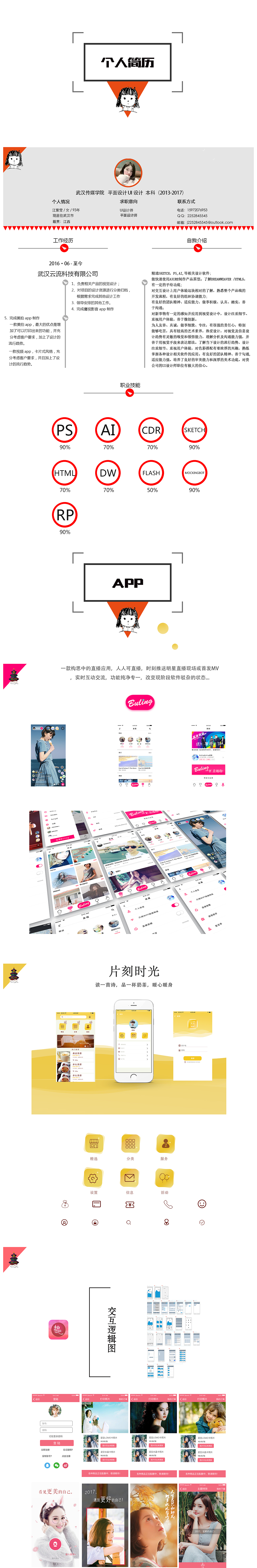 个人简历（图ZNzc3NjcyNTI=） - 其他平面 - 站酷设计师UI设计师的日常原创素材 - 站酷ZCOOL