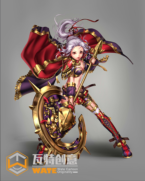 日系立绘（图ZMTEyNzAyMzA0） - 游戏原画 - 站酷设计师瓦特创意有限公司原创素材 - 站酷ZCOOL