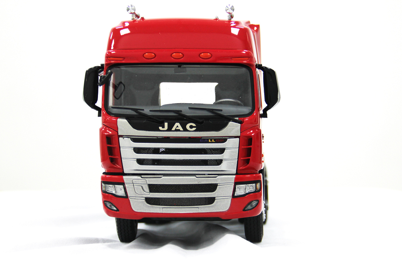 124江淮格尔发重型卡车拖头模型