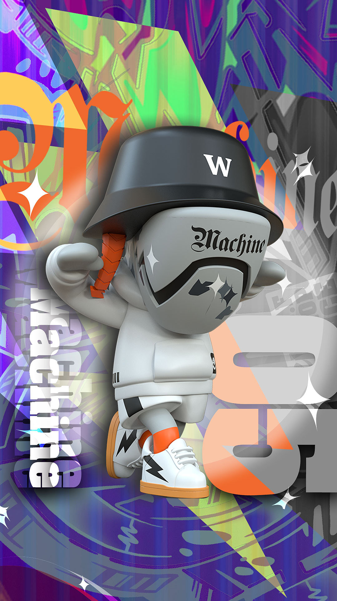 设计分享wazzupbaby变色龙furies街舞系列