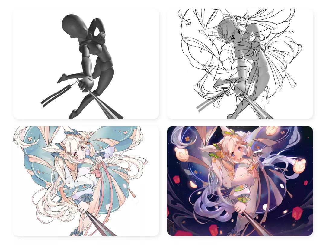 选择适合你绘画的人偶