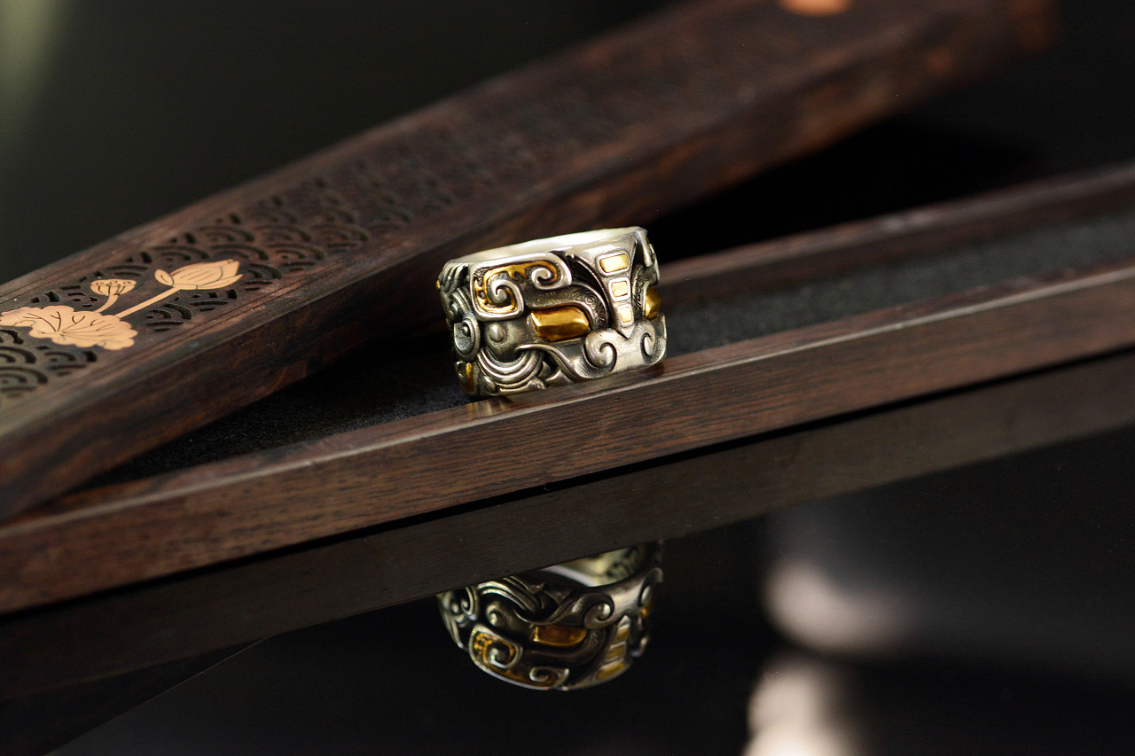 设计师作品|兽面戒指