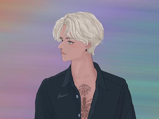 男插畫（個(gè)人主頁-ZNTY2MjY4NjQ=） - 游戲原畫 - 站酷設(shè)計(jì)師弱神經(jīng)JPG原創(chuàng)素材 - 站酷ZCOOL