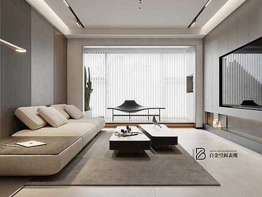 黑白灰客厅