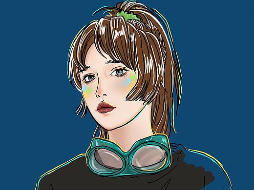 你的女孩（个人主页-ZMzkxMjQ2OTI=） - 创作习作 - 站酷设计师李梦琪咯原创素材 - 站酷ZCOOL