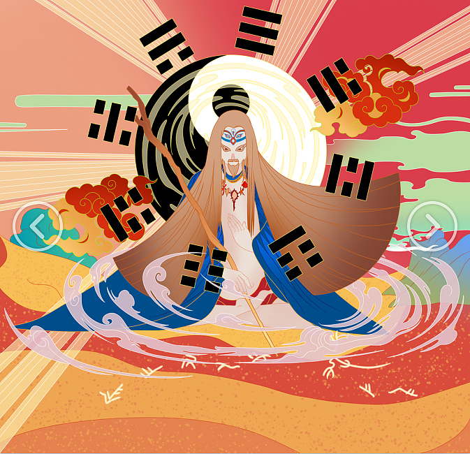 古代神话（图ZMTU3MTAxNzUy） - 商业插画 - 站酷设计师小孔学姐原创素材 - 站酷ZCOOL