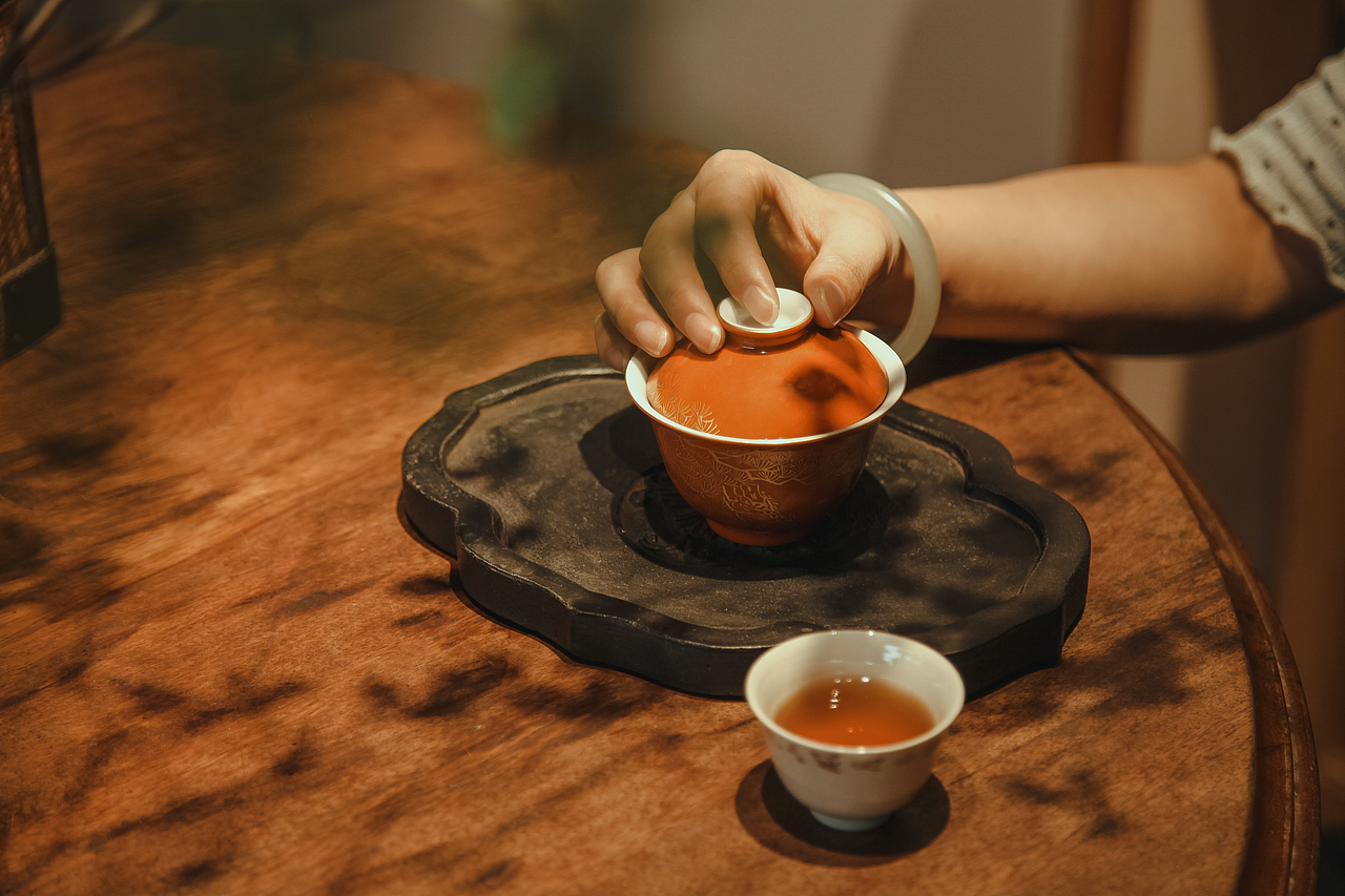 富贵满堂•金砖茶台