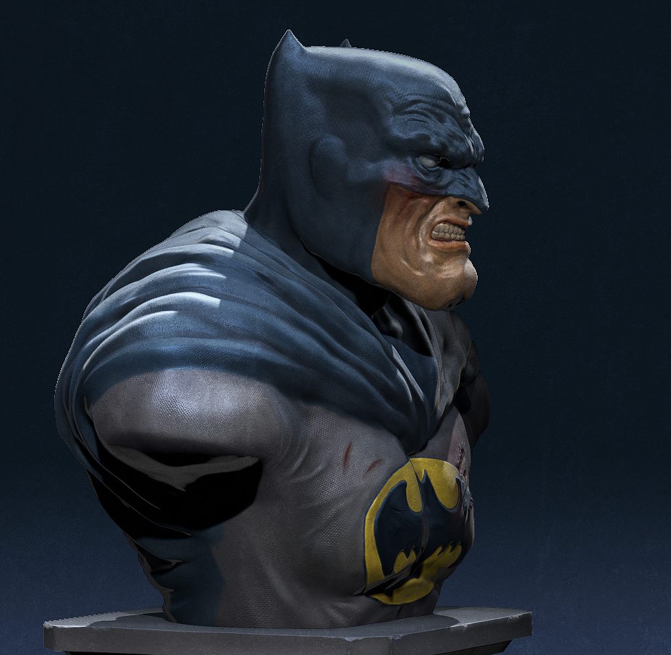 《蝙蝠侠:黑暗骑士归来》胸像