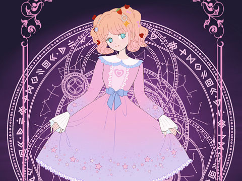 少女风插画人物设计（个人主页-ZNjMzMDI0OTY=） - 商业插画 - 站酷设计师小瀞瀞児原创素材 - 站酷ZCOOL